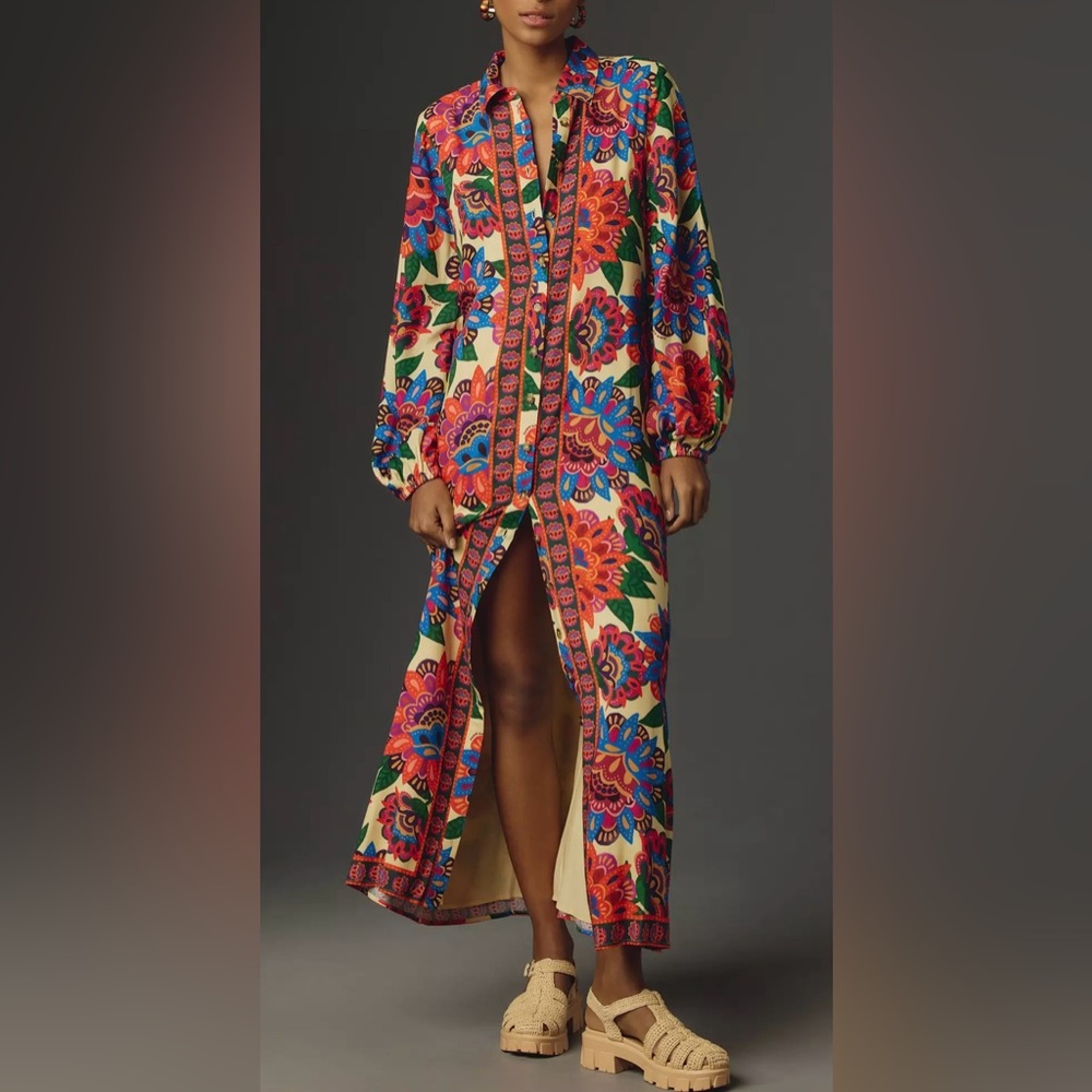 ANTHROPOLOGY FARM RIO dress